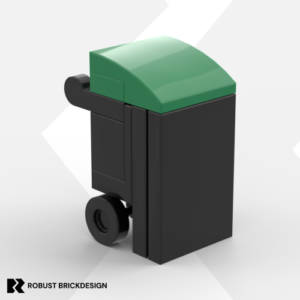 LEGO® Recycle Bin - Digital Building Instruction
