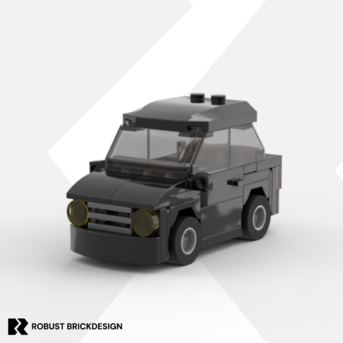 LEGO® 4-Wide Sporty Sedan - Digital Building Instruction