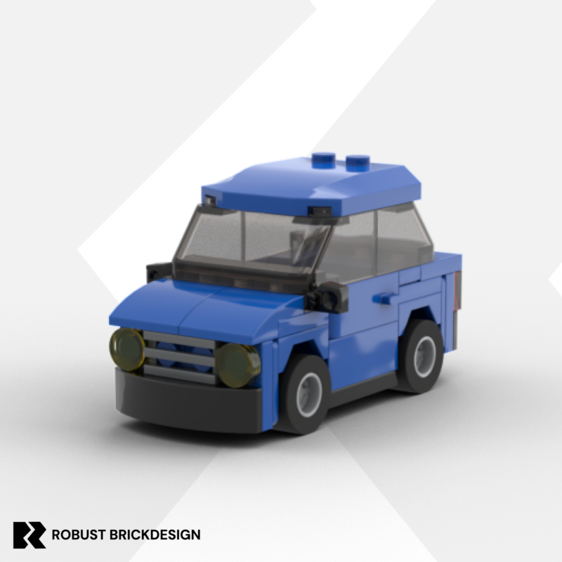 LEGO® 4-Wide Sporty Sedan - Digital Building Instruction