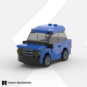 LEGO® 4-Wide Sedan - Digital Building Instruction