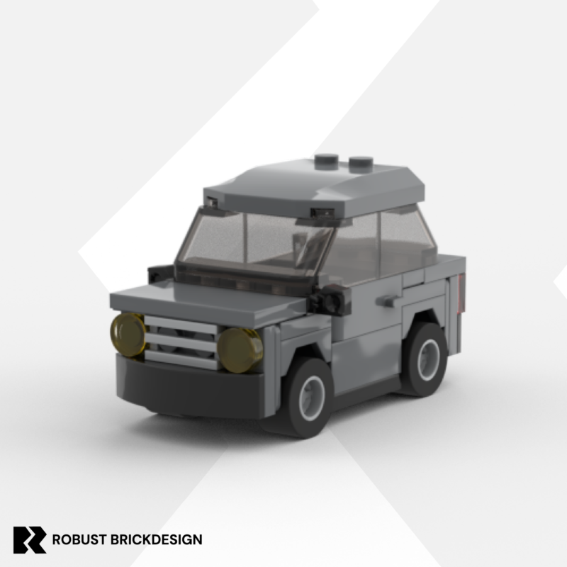 LEGO® 4-Wide Sedan - Digital Building Instruction