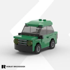 LEGO® 4-Wide Sedan - Digital Building Instruction