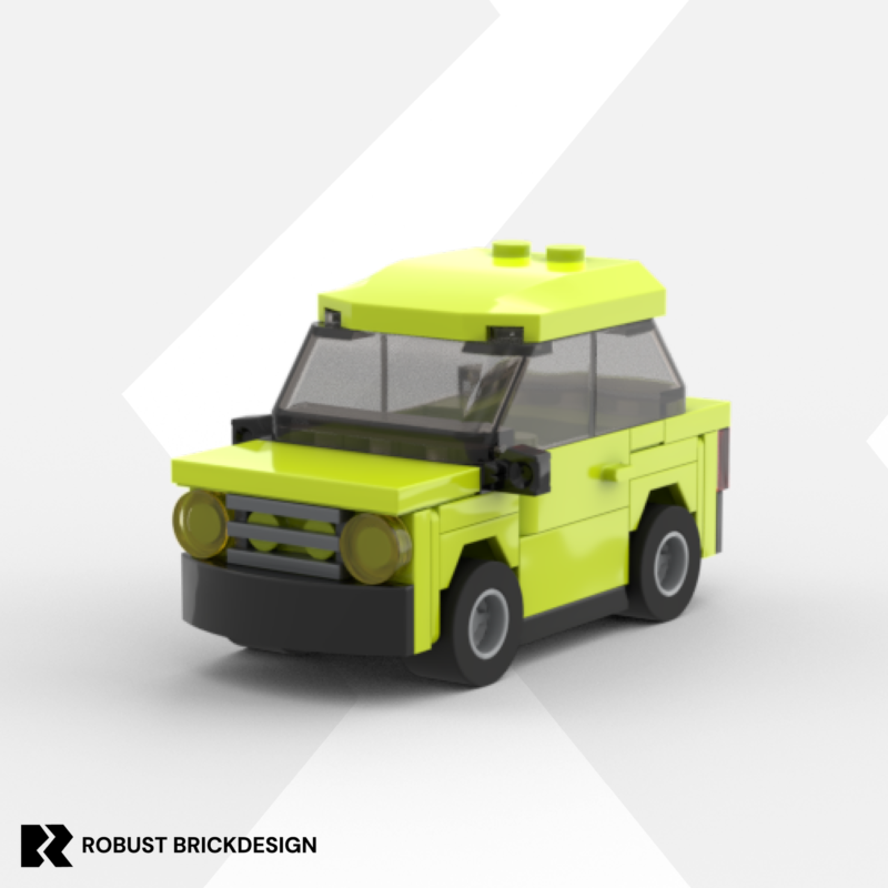 LEGO® 4-Wide Sedan - Digital Building Instruction