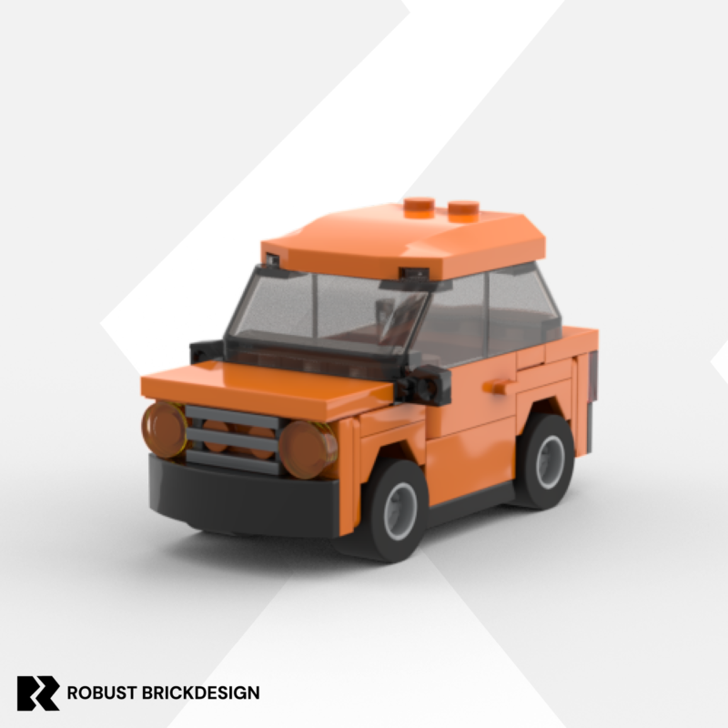 LEGO® 4-Wide Sedan - Digital Building Instruction