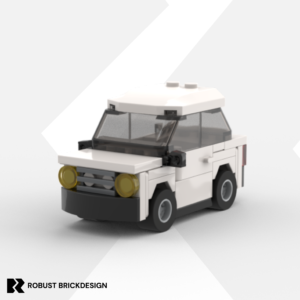 LEGO® 4-Wide Sedan - Digital Building Instruction