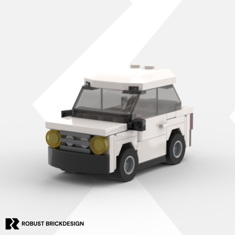 LEGO® 4-Wide Sedan - Digital Building Instruction