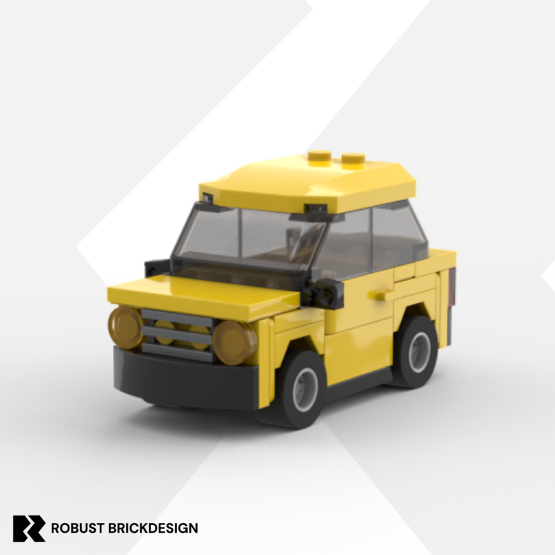 LEGO® 4-Wide Sedan - Digital Building Instruction