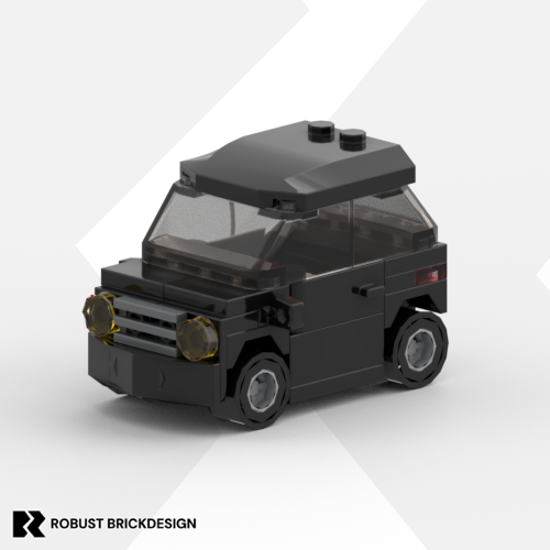 LEGO® 4-Wide Hatchback - Digital Building Instruction