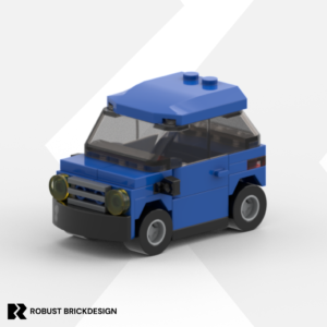 LEGO® 4-Wide Hatchback - Digital Building Instruction