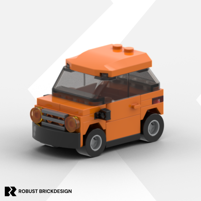 LEGO® 4-Wide Hatchback - Digital Building Instruction